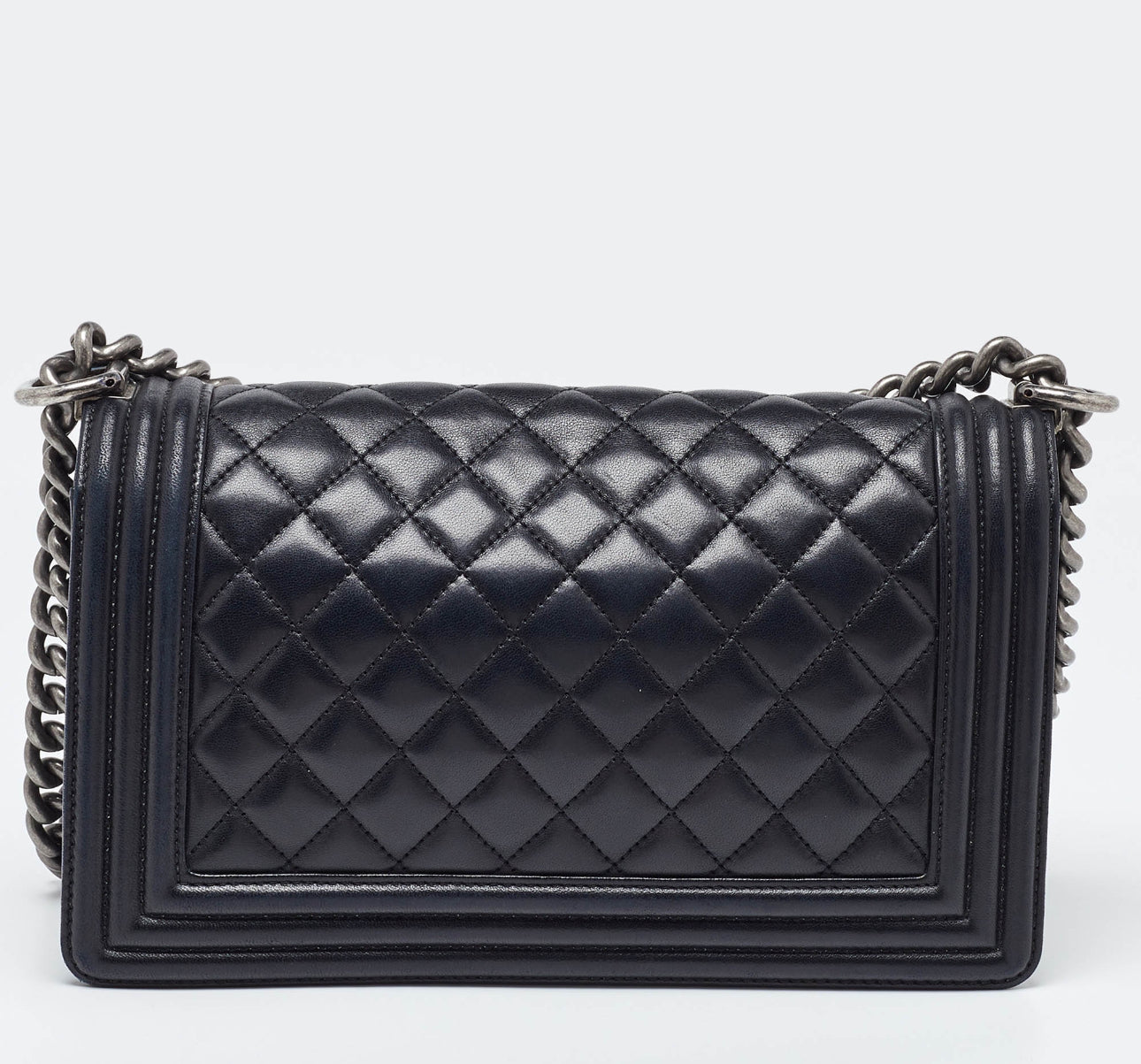 Pre-Owned Chanel Medium Le boy Quilted Lambskin