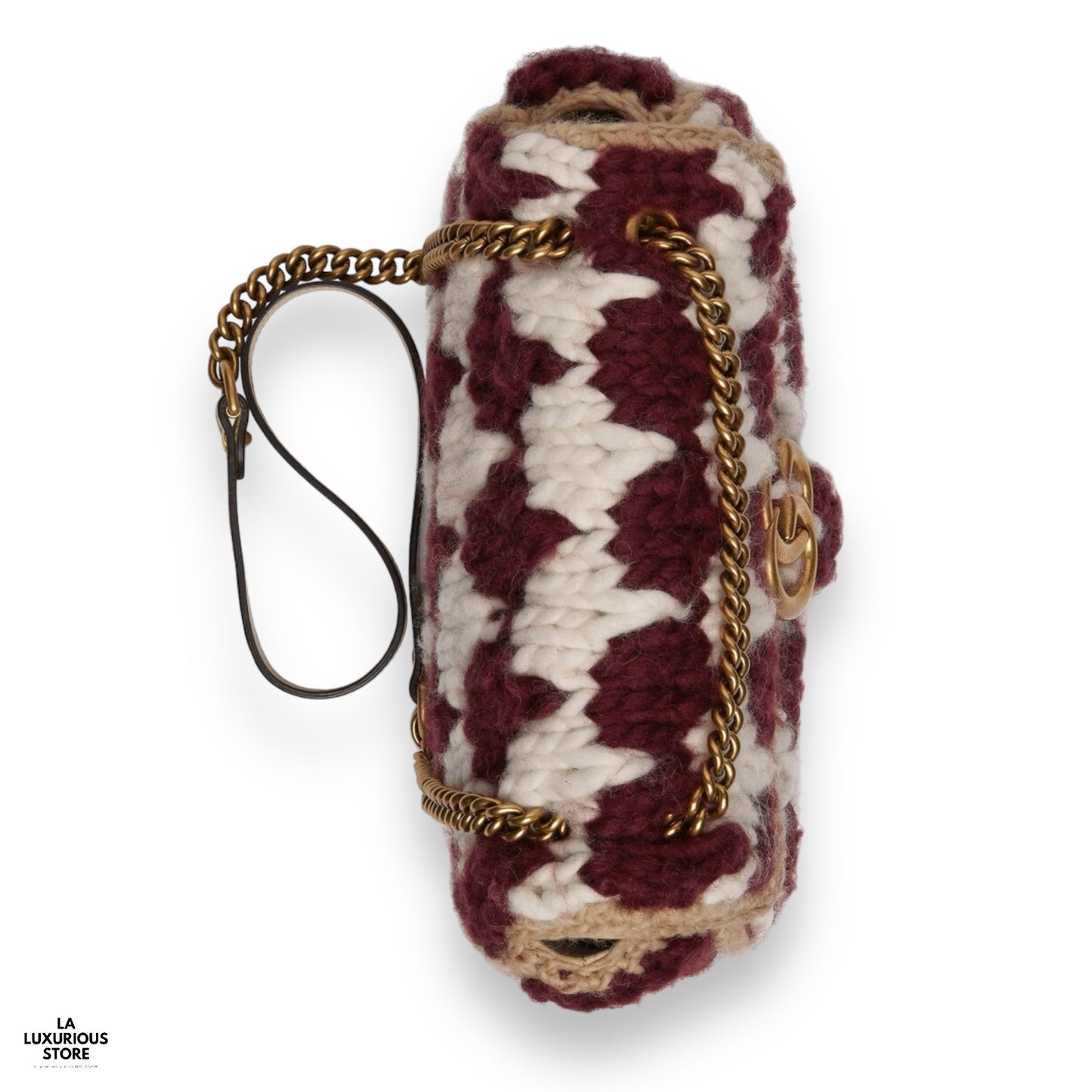 Gucci Marmont Houndstooth Small