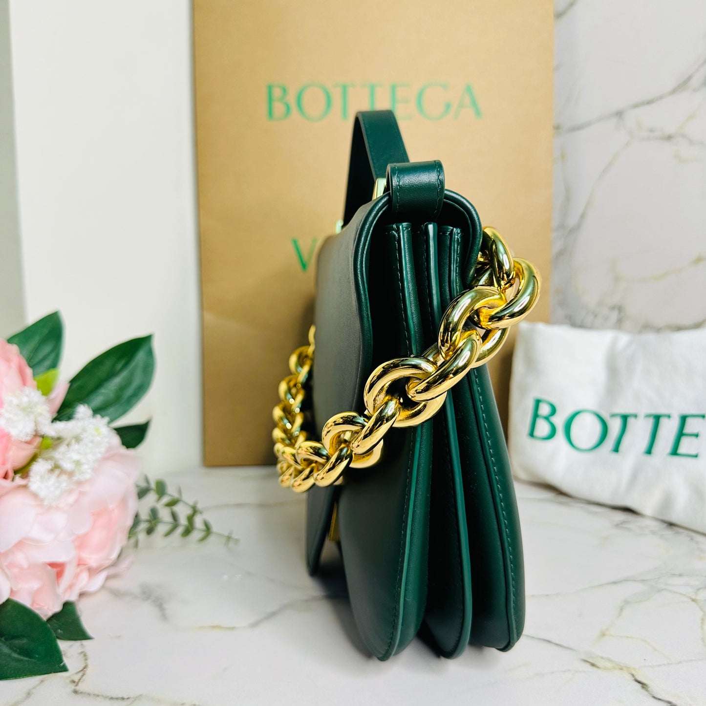 Brand New Bottega Veneta Mount Enevelope Bag