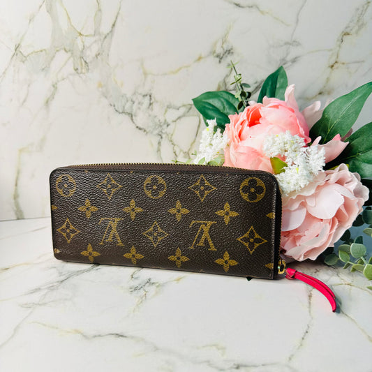 Pre-owned Louis Vuitton Clemence Wallet