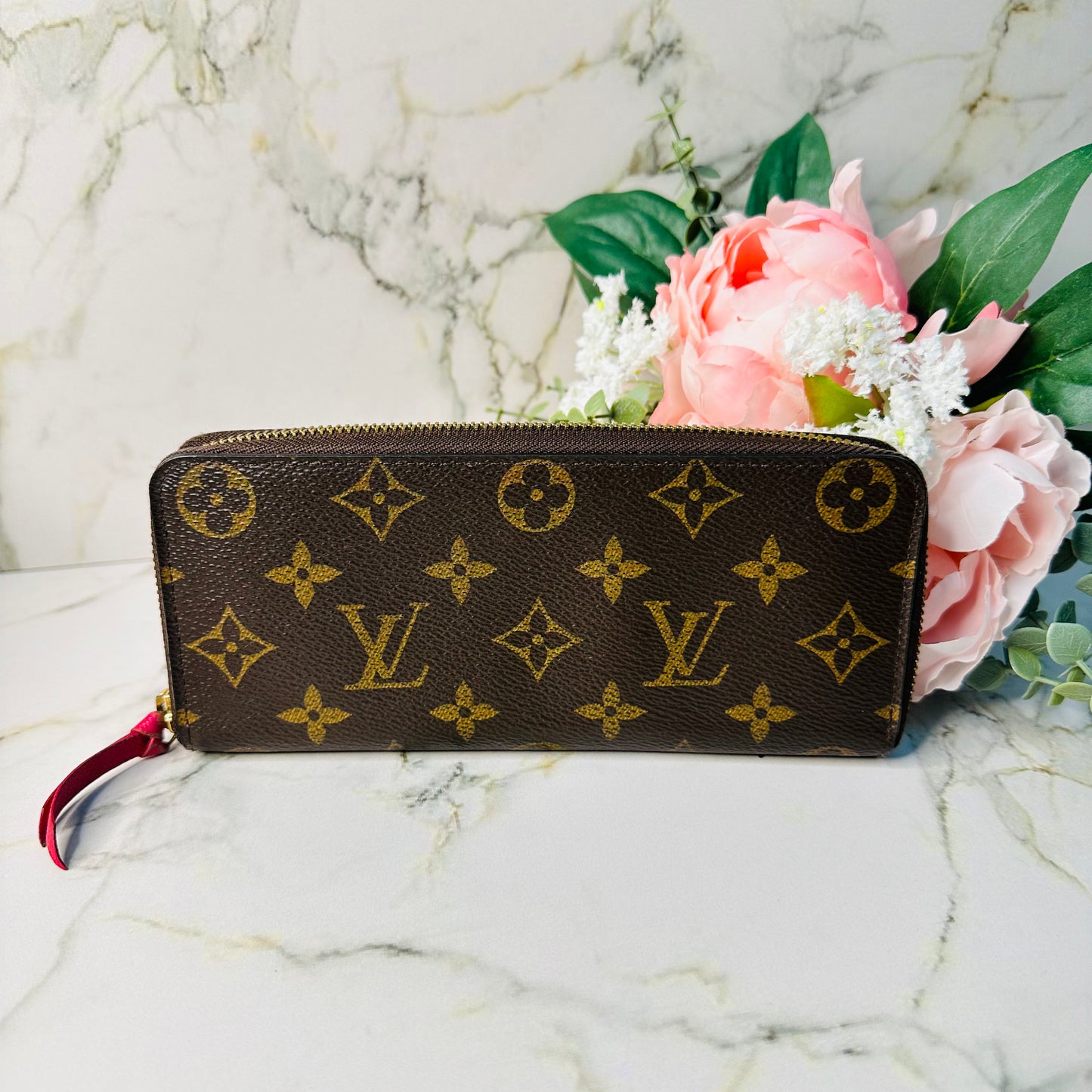 Pre-owned Louis Vuitton Clemence Wallet