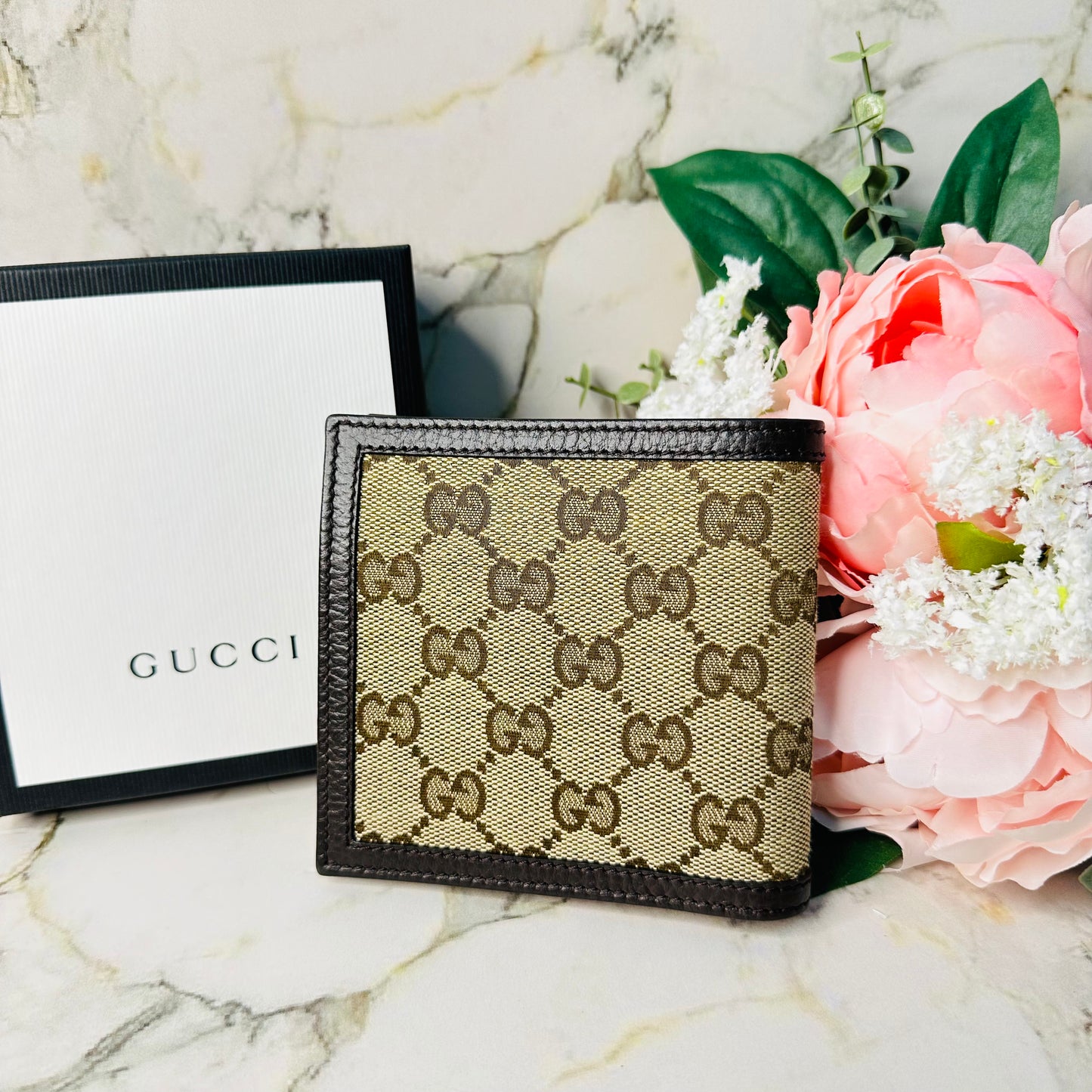 Brand New Gucci Mens Bifold Wallet