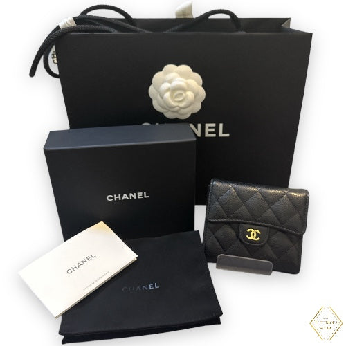 Chanel Small Flap Caviar Wallet
