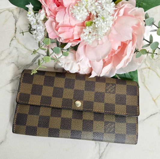 Pre-owned Louis Vuitton Sarah Wallet