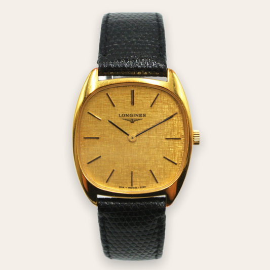 Longines Vintage Leather Watch