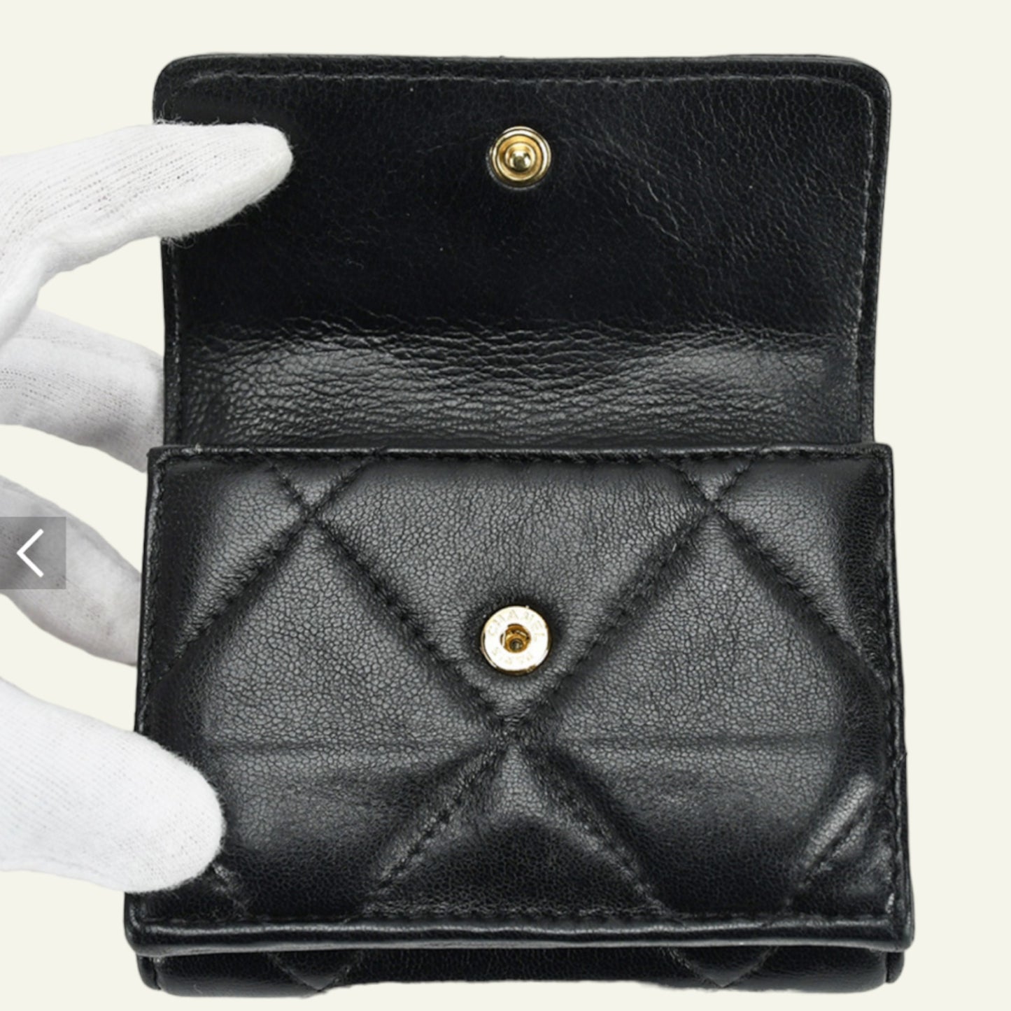 Chanel 19 Small Flap Wallet