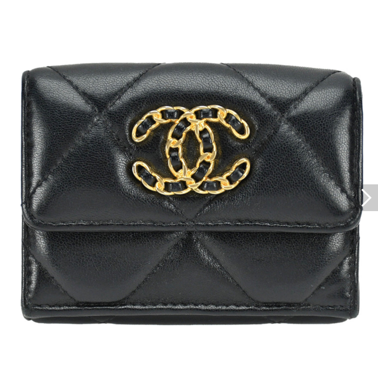 Chanel 19 Small Flap Wallet